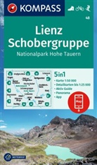 KOMPASS Wanderkarte 48 Lienz, Schobergruppe, Nationalpark Hohe Tauern 1:50.000