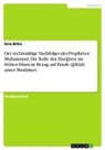 Eniz Brki¿, Eniz Brkic - Der rechtmäßige Nachfolger des Propheten Muhammad. Die Rolle der Hari¿iten im frühen Islam in Bezug auf fitnah (¿ih¿d) unter Muslimen
