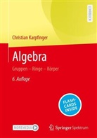 Christian Karpfinger - Algebra, m. 1 Buch, m. 1 E-Book