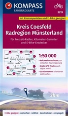 KOMPASS Fahrradkarte 3219 Kreis Coesfeld - Radregion Münsterland mit Knotenpunkten 1:50.000