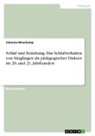 Johanna Meerkamp - Schlaf und Erziehung. Das Schlafverhalten von Säuglingen als pädagogischer Diskurs im 20. und 21. Jahrhundert