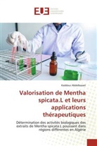 Kaddour Abdelbasset - Valorisation de Mentha spicata.L et leurs applications thérapeutiques