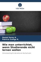 Daniel Serey A, Daniel Serey A., Patricia Zuñiga R, Patricia Zuñiga R. - Wie man unterrichtet, wenn Studierende nicht lernen wollen