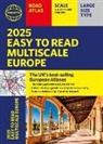 Philip's Maps - 2025 Philip's Easy to Read Multiscale Road Atlas of Europe