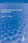 William Robson, Robson William - The Development of Local Government