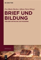 Eve-Marie Becker, Fürst, Alfons Fürst - Brief und Bildung