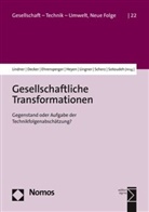 Michael Decker, Elisabeth Ehrensperger, Elisabeth Ehrensperger u a, Nils B. Heyen, Ralf Lindner, Stephan Lingner... - Gesellschaftliche Transformationen