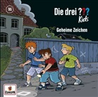 Boris Pfeiffer - Die drei ??? Kids 95 Geheime Zeichen, 1 Audio-CD (Livre audio)