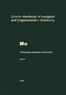 Hans Schumann, Petz, Wolfgang Petz, Manfred Winter - Mo Organomolybdenum Compounds