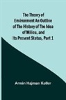 Armin Hajman Koller - The Theory of Environment An Outline of the History of the Idea of Milieu, and Its Present Status, part 1