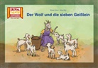 Brüder Grimm, Brüder Grimm, Ulrike Bahl - Der Wolf und die sieben Geißlein / Kamishibai Bildkarten
