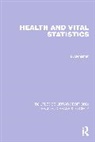 Bernard Benjamin - Health and Vital Statistics