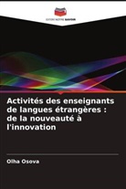 Olha Osova - Activités des enseignants de langues étrangères : de la nouveauté à l'innovation