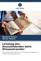 Norma Molero, Norberto Reyes - Leistung des Auszubildenden beim Wissenstransfer