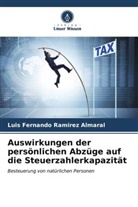 Luis Fernando Ramirez Almaral - Auswirkungen der persönlichen Abzüge auf die Steuerzahlerkapazität