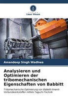 Amandeep Singh Wadhwa - Analysieren und Optimieren der tribomechanischen Eigenschaften von Babbitt
