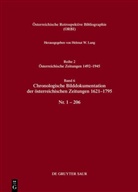 Helmut W Lang, Helmut W. Lang - Österreichische Retrospektive Bibliographie. Österreichische Zeitungen 1492-1945 - Reihe 2. Band 6: Chronologische Bilddokumentation der österreichischen Zeitungen 1621-1795