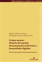 Miguel Calderón Campos, Inmaculada González Sopeña, Pedro Sánchez Méndez, Juan Pedro Sánchez Méndez - 'Scripta manent'.  Historia del español,  documentación archivística y  humanidades digitales
