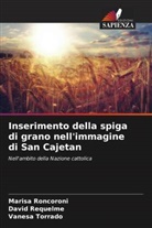 David Requelme, Marisa Roncoroni, Vanesa Torrado - Inserimento della spiga di grano nell'immagine di San Cajetan