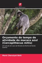 Mark Cheruiyot Bett - Orçamento do tempo de atividade do macaco azul (Cercopithecus mitis)