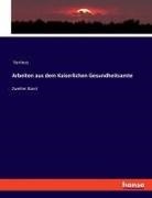 Various - Arbeiten aus dem Kaiserlichen Gesundheitsamte