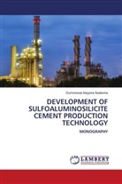 Durmonova Sayyora Soatovna - DEVELOPMENT OF SULFOALUMINOSILICITE CEMENT PRODUCTION TECHNOLOGY