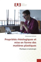 Mohammed Assouag - Propri&eacute;t&eacute;s rh&eacute;ologiques et mise en forme des mati&egrave;res plastiques