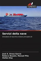 Stefan Kluj, Rebeca Bouzón Manuel Pita, José A. Orosa García - Servizi della nave