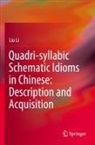 Liu Li - Quadri-syllabic Schematic Idioms in Chinese: Description and Acquisition