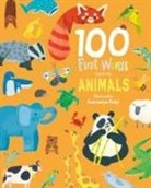 Sweet Cherry Publishing, Anastasiya Rudyk, Kathryn Selbert - 100 First Words Exploring Animals (Cased)