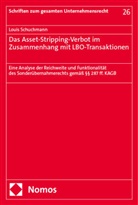 Louis Schuchmann - Das Asset-Stripping-Verbot im Zusammenhang mit LBO-Transaktionen
