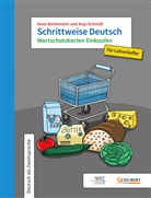 Anne Berkemeier, Anja Schmidt - Schrittweise Deutsch: Schrittweise Deutsch / Wortschatzkarten Einkaufen für Lehrerkoffer