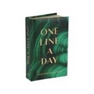 Chronicle Books, Chronicle Chronicle Books - One Line a Day Malachite Green