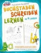 Emma Lavie - BUCHSTABEN SCHREIBEN LERNEN ab 4 Jahren: Das große Übungsheft mit spielerischen Aufgaben zur Förderung der Feinmotorik und Konzentration - Die perfekten Lerntechniken für Kindergarten bis Schule