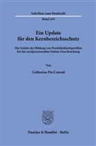 Catharina Pia Conrad - Ein Update für den Kernbereichsschutz.