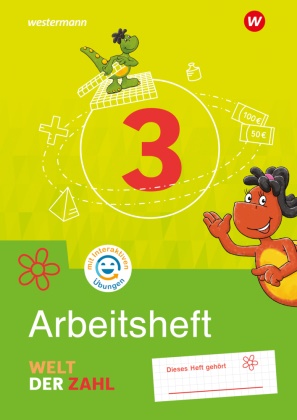 Thomas Rottmann, Träger, Gerhild Träger - Welt der Zahl - Allgemeine Ausgabe 2021 Arbeitsheft 3 mit Interaktiven Übungen