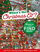 Ladybird - Where's the Christmas Elf? A Festive Search-and-Find Book