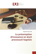 Djignefa Komla Yao - La présomption d'innocence en droit processuel togolais