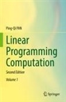 Ping-Qi Pan - Linear Programming Computation, 2 Teile