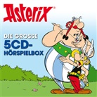 René Goscinny, Albert Uderzo, Albert u a Uderzo - Asterix - Die große 5CD Hörspielbox. Vol.1, 5 Audio-CD (Hörbuch)