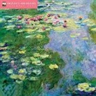 Flame Tree Publishing, Claude Monet - Monet''s Waterlilies Wall Calendar 2023 (Art Calendar)