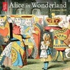 Flame Tree Studio - British Library: Alice in Wonderland Mini Wall Calendar 2023 Art