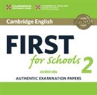 Cambridge ESOL - First for Schools 2 CDs(2) (Audio book)