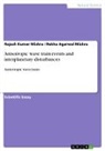 Rajesh Kumar Mishra, Rekha Agarwal Mishra - Anisotropic wave train events and interplanetary disturbances