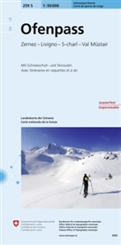 Bundesamt für Landestopografie swisstopo, Bundesamt für Landestopografie swisstopo - 259S Ofenpass Schneesportkarte