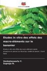 Supraja N., Venkateswarlu Y. - Études in vitro des effets des macro-éléments sur le bananier