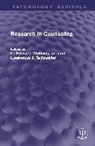 Jr. Watkins, Lawrence J. Schneider, Schneider Lawrence J., C. Edward Watkins Jr. - Research in Counseling