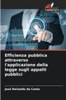 José Reinaldo Da Costa - Efficienza pubblica attraverso l'applicazione della legge sugli appalti pubblici