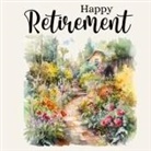 Lulu And Bell - Happy Retirement Guest Book with lined pages (hardback)