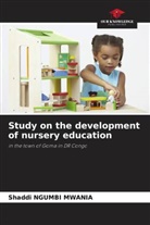 Shaddi Ngumbi Mwania - Study on the development of nursery education